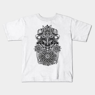 Bison Mandala Kids T-Shirt